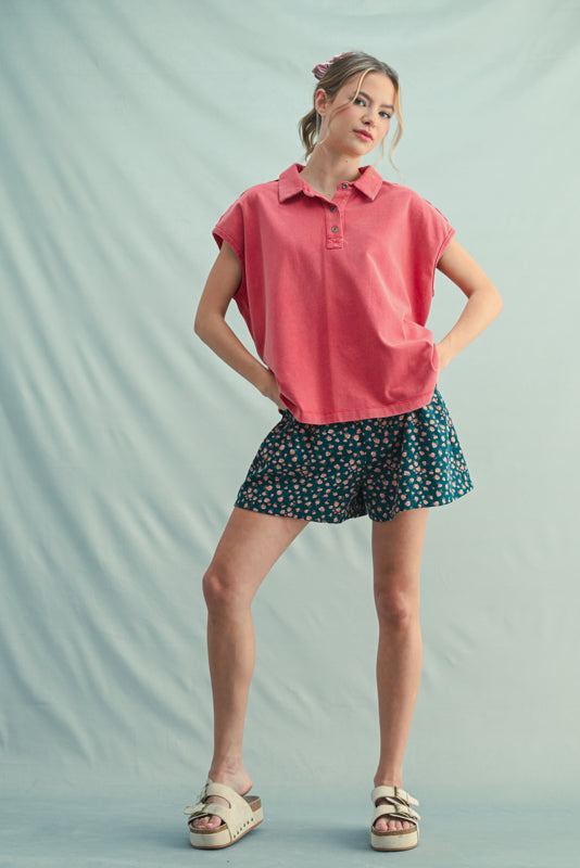 The Oversized Polo Tee