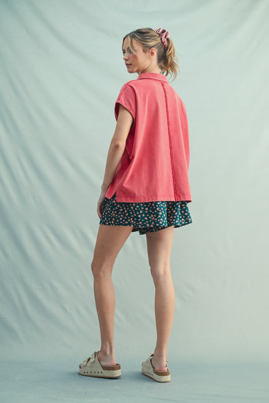 The Oversized Polo Tee