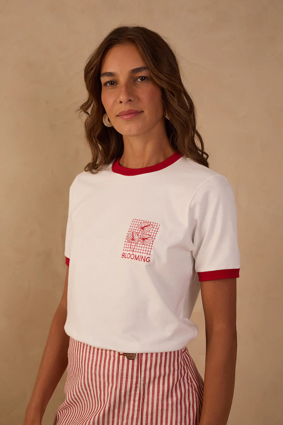 The Bloom Embroidered T-Shirt