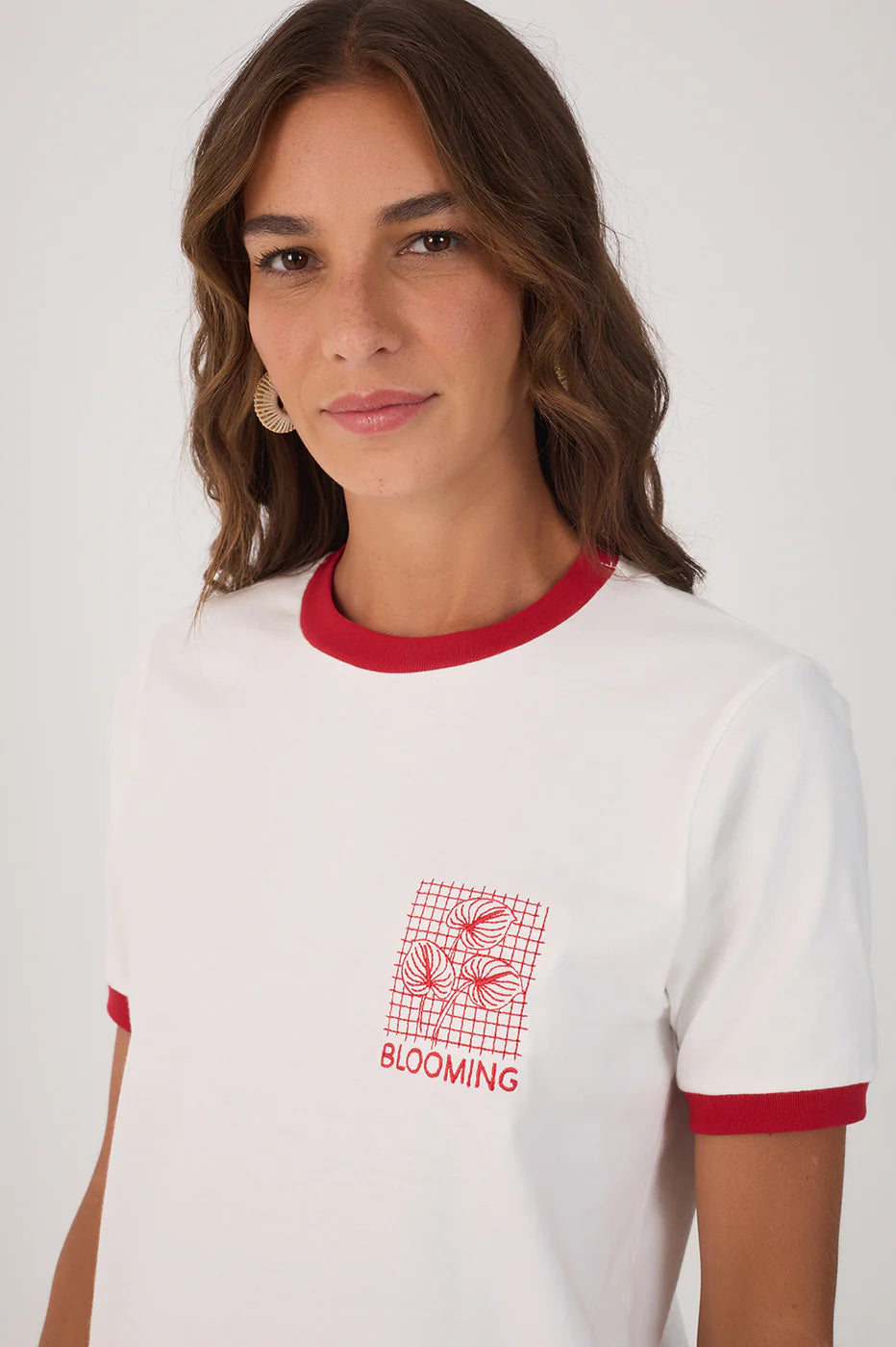 The Bloom Embroidered T-Shirt