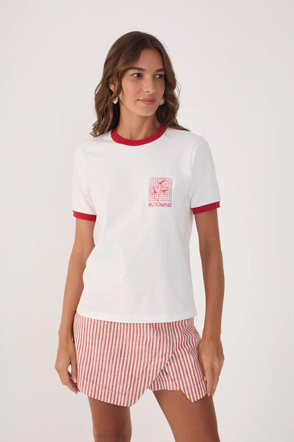 The Bloom Embroidered T-Shirt
