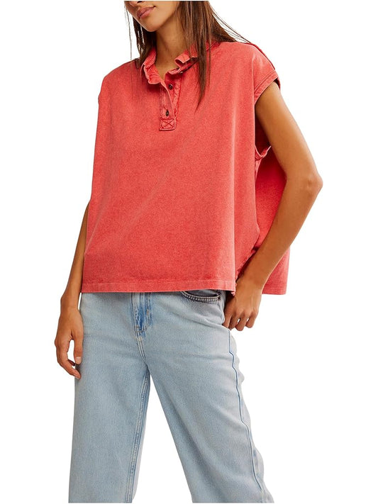 The Oversized Polo Tee