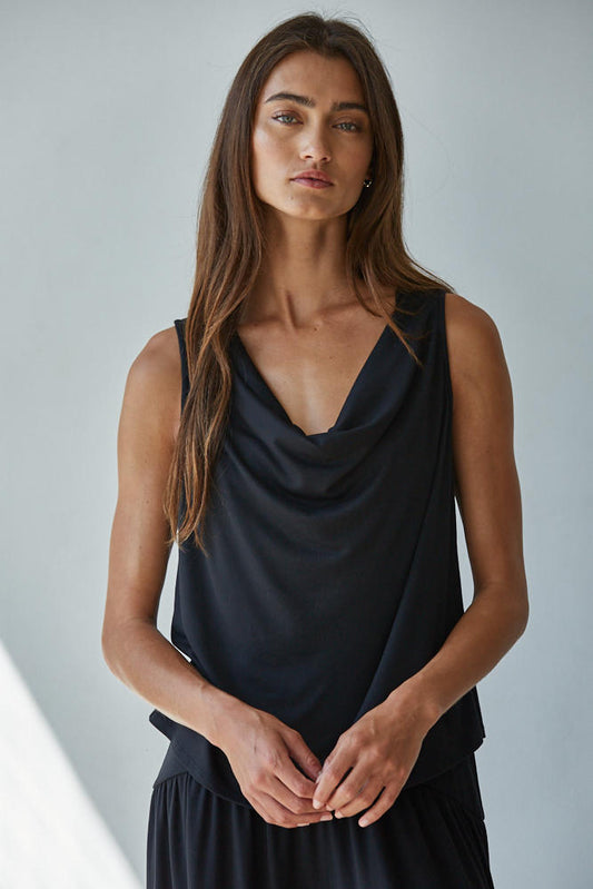 The Sloane Cowl Neck Top
