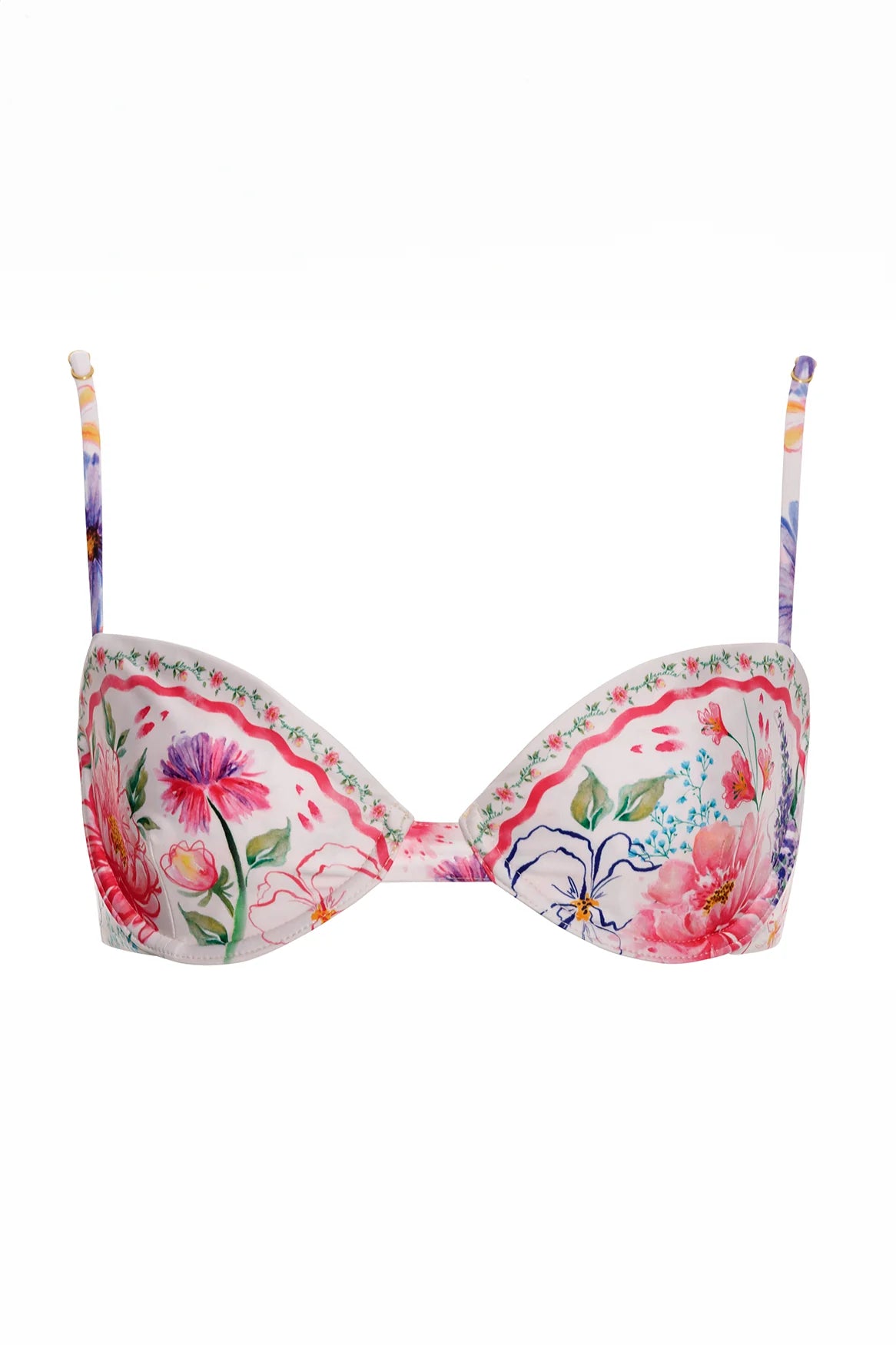 The Irene Chroma Bikini Top by Agua Bendita