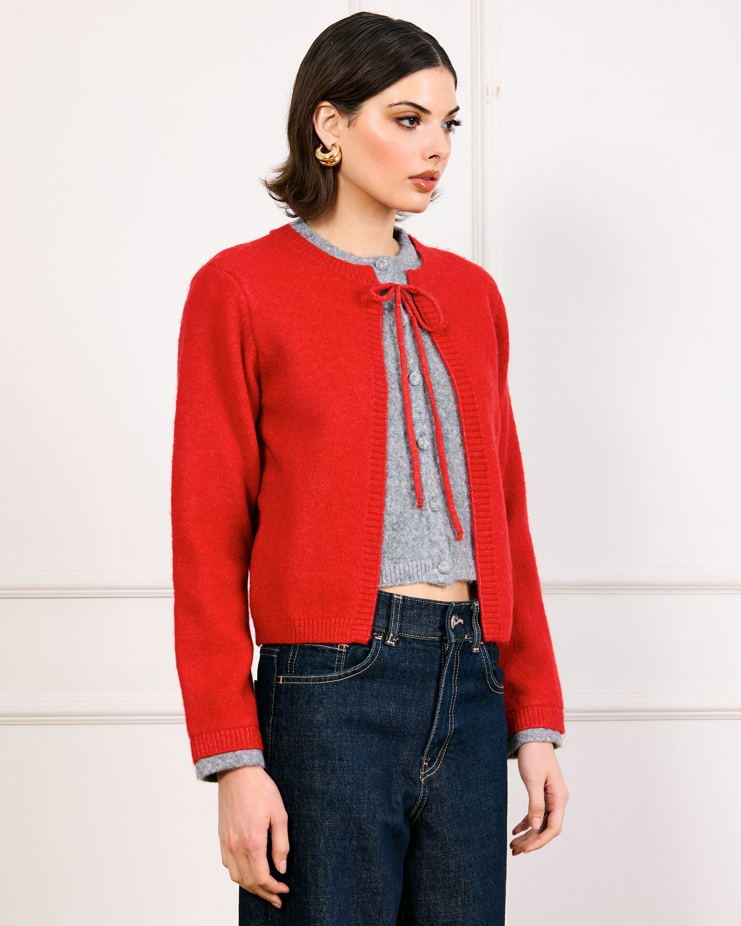 The Bella Double Layer Cardigan