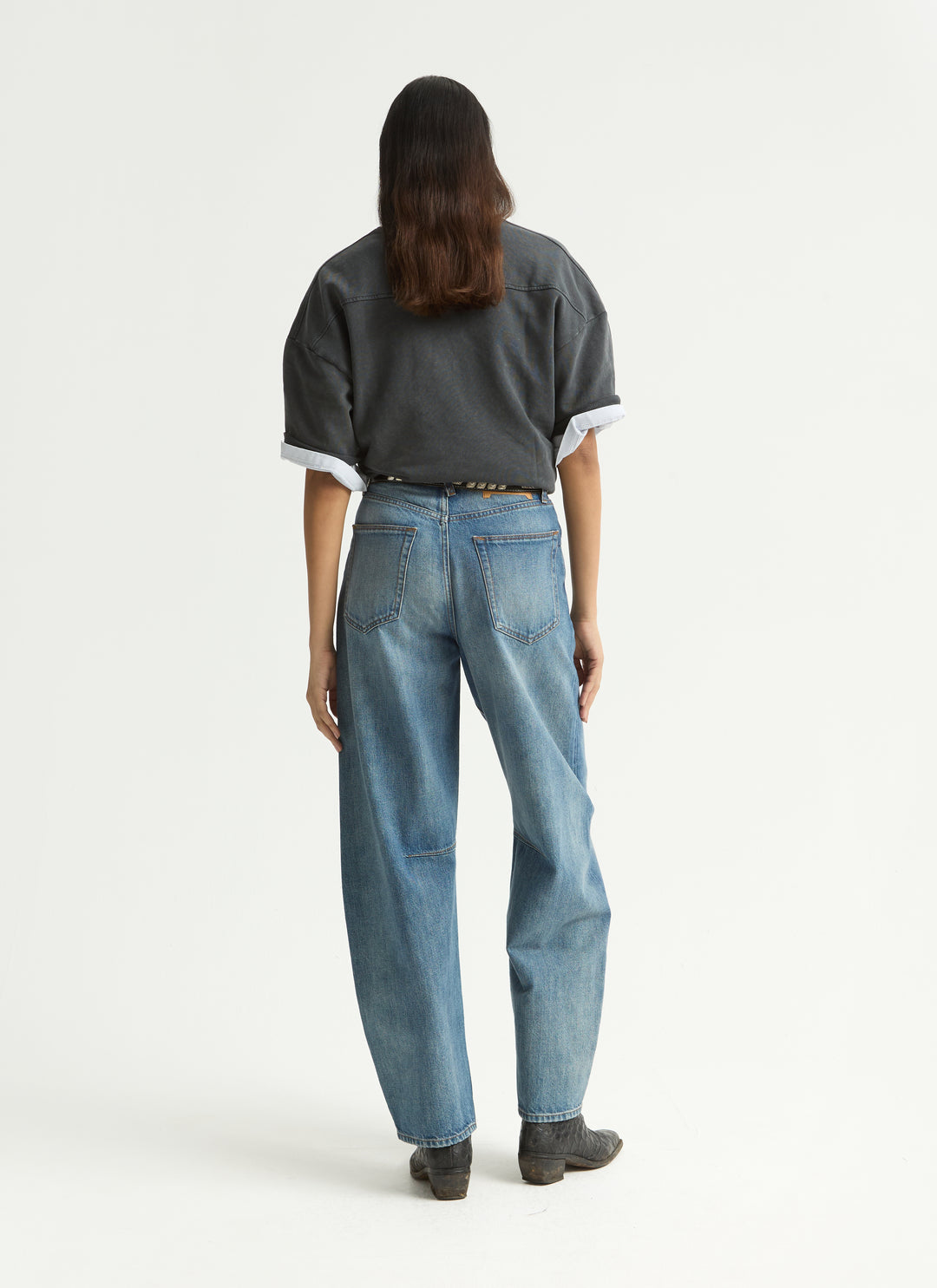 The Lido Ankle Barrel Jean by DALA