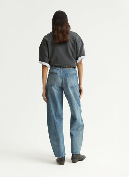 The Lido Ankle Barrel Jean by DALA
