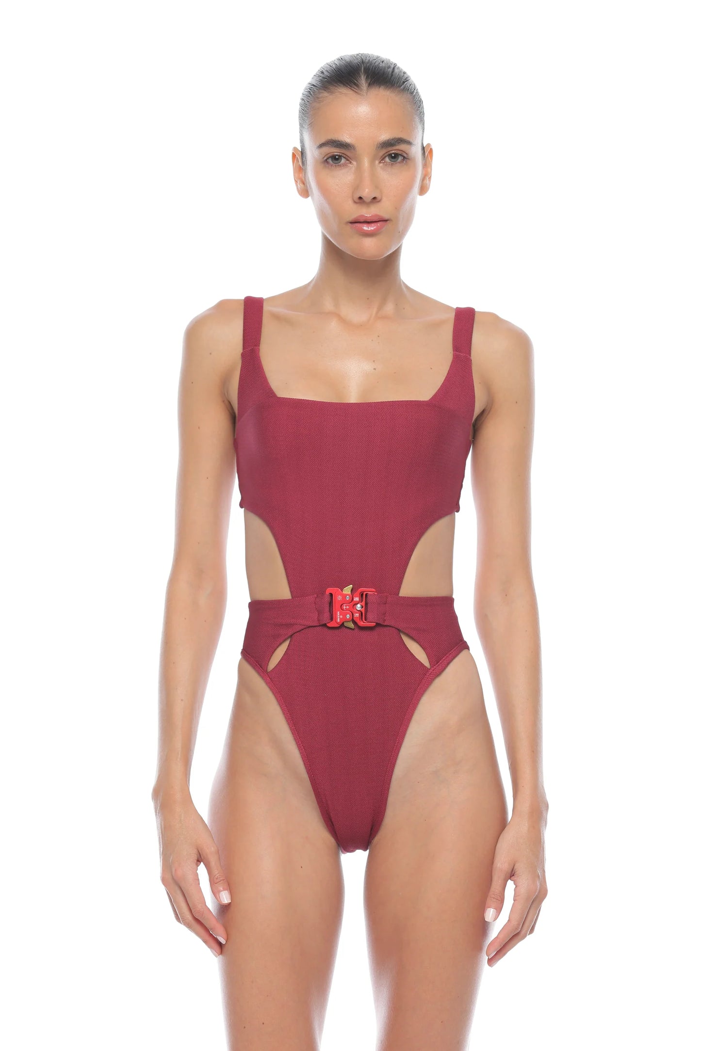 The Carter High Leg One Piece by Maxine Yachtwear