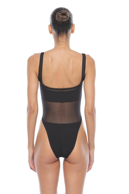 Maya High Leg One Piece by Maxine