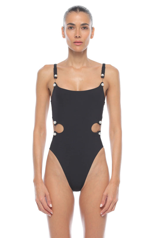 Paola High Leg One Piece by Maxine Yachtwear