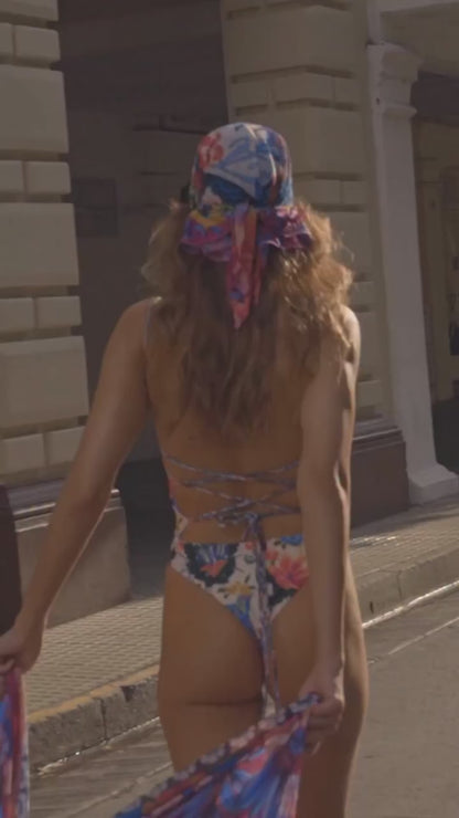 The Kali Citrus One Piece by Agua Bendita